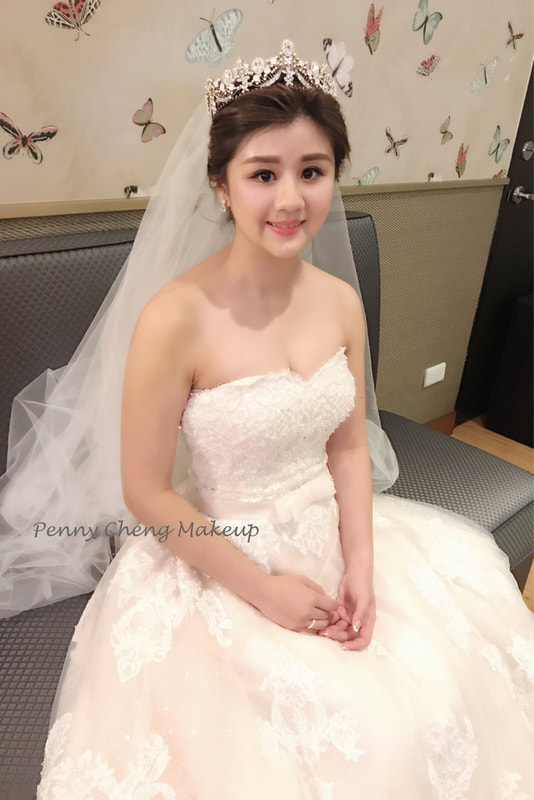 新娘秘書 白紗造型 韓風 維多利亞酒店